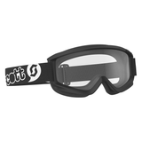 SCOTT Youth Agent Goggle with Clear Works Lens, Black, Part Number 2728390001043