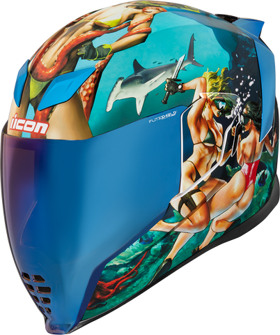 ICON Airflite* Helmet - Pleasuredome 4 - Blue - XS 0101-15000