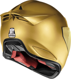 ICON Domain™ Cornelius Gold Motorcycle Helmet, Small, Part Number 0101-14966