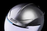 ICON Domain™ Cornelius Silver Helmet, Small – Part Number 0101-14973