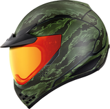 ICON Domain™ Tiger's Blood Motorcycle Helmet, Green, XL – Part Number 0101-14927