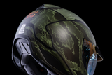 ICON Domain Tiger's Blood Green Large Motorcycle Helmet 0101-14926