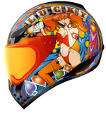 ICON Domain Helmet Lucky Lid 4 Red XS, Part Number 0101-14951