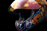 ICON Domain Helmet Lucky Lid 4 Red Large 0101-14954