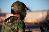 ICON Domain™ Tiger's Blood Green Motorcycle Helmet, XS — Part Number 0101-14923