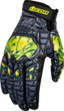 ICON Medium Hooligan Outbreak™ Gloves, Part Number 3301-4654