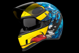 ICON Airform MIPS Brozak Blue Motorcycle Helmet, Large, Part Number 0101-14933