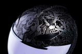 ICON Domain Gravitas Motorcycle Helmet, Black, Large – 0101-14961