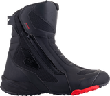 Alpinestars RT-7 Drystar Boots Black/Red, US 12.5 / EU 48, Part 2443023-13-48
