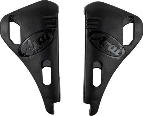 ARAI HELMETS VAS-V Pivot Cover Plates - Pro Shade System - Black 11-1138
