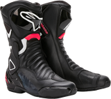 ALPINESTARS Stella SMX-6 v2 Boots - Black/White/Pink - US 9.5 / EU 41 2223117-1832-41