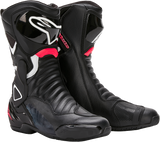 ALPINESTARS Stella SMX-6 v2 Boots - Black/White/Pink - US 6 / EU 37 2223117-1832-37