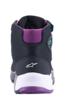 ALPINESTARS Stella CR-X Drystar? Shoes - Black/Gray/Teal/Purple - US 5 261152313705