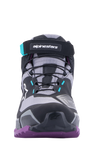 ALPINESTARS Stella CR-X Drystar? Shoes - Black/Gray/Teal/Purple - US 8 261152313708
