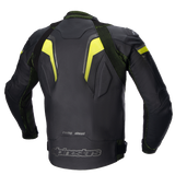 ALPINESTARS GP Plus R v3 Rideknit Leather Jacket - Black/Yellow Fluo- US 44 / EU 54 310032115554
