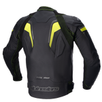 ALPINESTARS GP Plus R v3 Rideknit Leather Jacket - Black/Yellow Fluo - US 42 / EU 52 310032115552