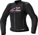 ALPINESTARS Stella SMX Air Jacket - Black/Yellow/Pink - Small 3316523-1439-S