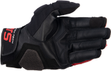 Alpinestars Halo Gloves Black/White/Bright Red Small 3504822-1304-S