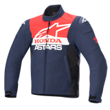 ALPINESTARS Honda SMX Waterproof Jacket - Blue/Black/Red - 3XL 3206223-7163-3X