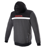 ALPINESTARS Honda Chrome Street Hoodie - Black/Gray/Red - 4XL 4201323-1908-4X