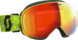 SCOTT LCG EVO Snow Cross Goggle with Yellow Enhancer Red Chrome Lens, Part Number 272845-0005312