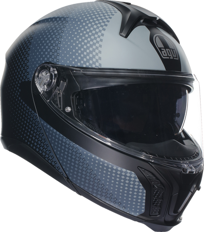 AGV Tourmodular Helmet - Textour - Matte Black/Gray - Large 211251F2OY100L