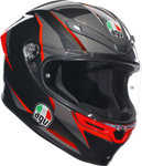 AGV K6 S Helmet - Slashcut - Black/Gray/Red - 2XL 21183950020142X