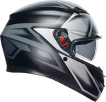 AGV K3 Helmet - Compound - Matte Black/Gray - XL 2118381004008XL