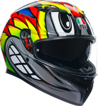 AGV K3 Helmet - Birdy 2.0 - Gray/Yellow/Red - XL 2118381004012XL