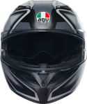 AGV K3 Helmet - Compound - Matte Black/Gray - XL 2118381004008XL