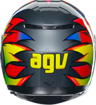 AGV K3 Helmet - Birdy 2.0 - Gray/Yellow/Red - XL 2118381004012XL