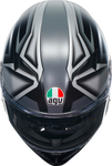 AGV K3 Helmet - Compound - Matte Black/Gray - 2XL 21183810040082X