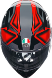 AGV K3 Helmet - Compound - Black/Red - XL 2118381004009XL