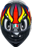 AGV K3 Helmet - Birdy 2.0 - Gray/Yellow/Red - Small 2118381004012S