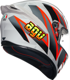 AGV K1 S Helmet - Blipper - Gray/Red - Small 2118394003030S