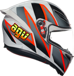 AGV K1 S Helmet - Blipper - Gray/Red - Small 2118394003030S