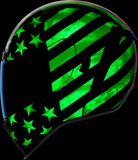 ICON Airform Old Glory Motorcycle Helmet, Small, Part Number 0101-14783