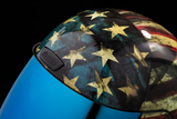 ICON Airform Old Glory Motorcycle Helmet, XS, Part 0101-14782