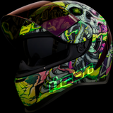 ICON Airform Hippy Dippy Motorcycle Helmet, Purple, 2XL – Part Number 0101-16029