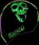 ICON Airform Hippy Dippy Motorcycle Helmet, Purple, 2XL – Part Number 0101-16029