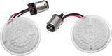 Kuryakyn 1157 LuminEZ Amber LED Front Turn Signal Inserts, Model 2934