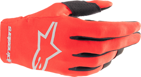 ALPINESTARS Youth Radar Gloves - Mars Red/Silver - Medium 3541824-385-M