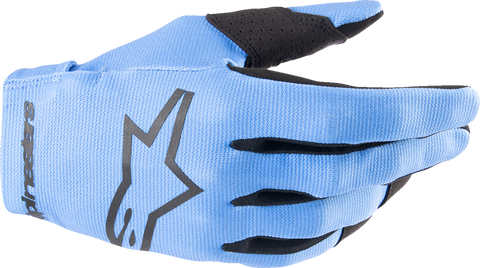 ALPINESTARS Youth Radar Gloves - Light Blue/Black - Large 3541824-7056-L