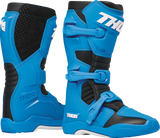 THOR Blitz XR Motorcycle Boots Blue/Black, US 15, Part Number 3410-3090