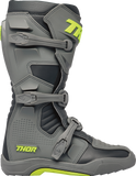 THOR Blitz XR Motorcycle Boots Gray/Charcoal, US 15, Part Number 3410-3099