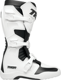 THOR Blitz XR Motorcycle Boots, White/Black, Men's US 15, Part Number 3410-3108