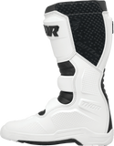THOR Blitz XR Motorcycle Boots, White/Black, Men's US 15, Part Number 3410-3108