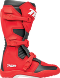 THOR Blitz XR Motorcycle Boots Red/Charcoal, US 8, Part Number 3410-3110