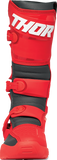 THOR Blitz XR Motorcycle Boots Red/Charcoal, US 8, Part Number 3410-3110