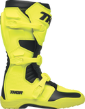 THOR Blitz XR Motorcycle Boots Acid/Black US 7, Part Number 3410-3118